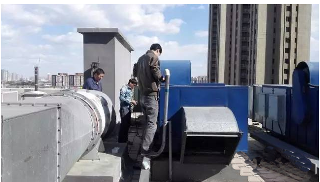  饭店日皮视频APP苹果下载排烟系统清洗图片