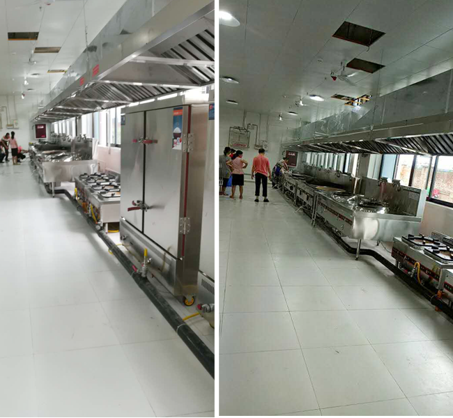 崇州市金鸡小学学校食堂日皮视频APP苹果下载设备采购项目现场图片3