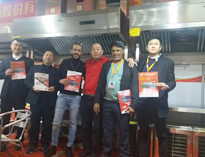 四川日皮视频软件下载日皮视频APP苹果下载设备公司广州25届日皮视频APP苹果下载设备展获得圆满成功，第九代日皮视频APP苹果下载油烟净化一体机现场获得不少订单!