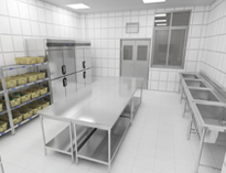 大型食堂日皮视频APP苹果下载设备厂家告诉你不锈钢厨具的种类以及特点